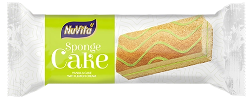 Vanilla Cake-Lemon Cream Sponge Cake